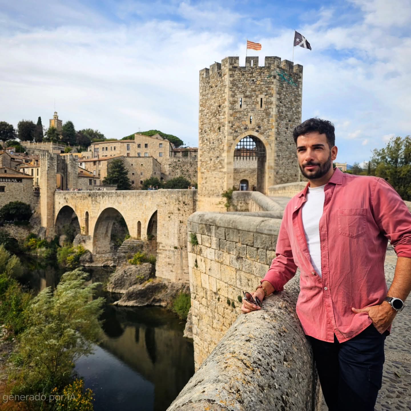 Puente medieval de Besalú, Cataluña