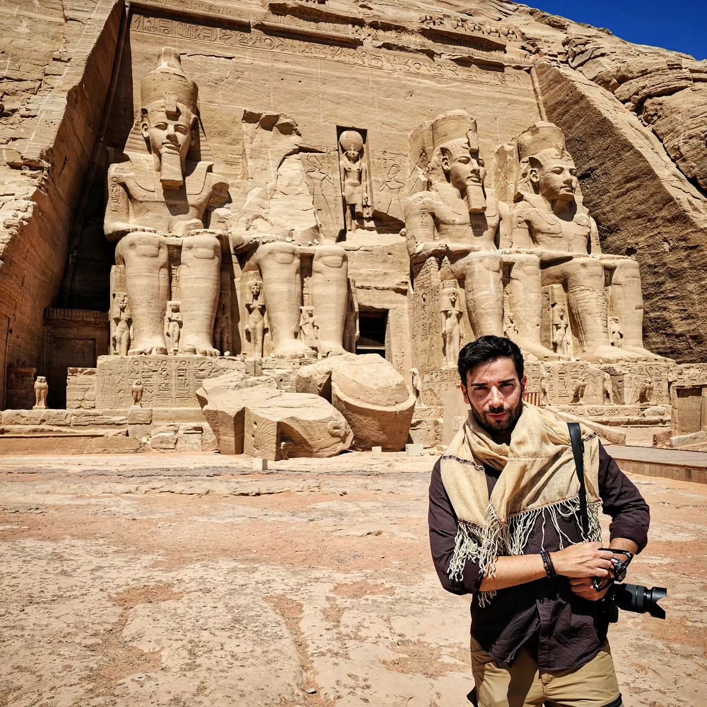 Templo de Abu Simbel en Egipto